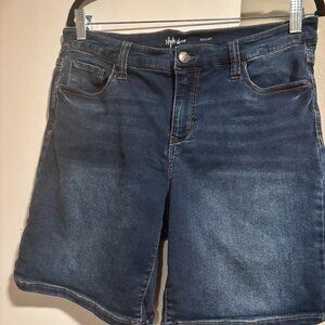 Style & Co Women Denim Short Size: 12